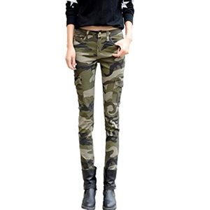 NASKY’s Camo Army Slim Stretch Jeans